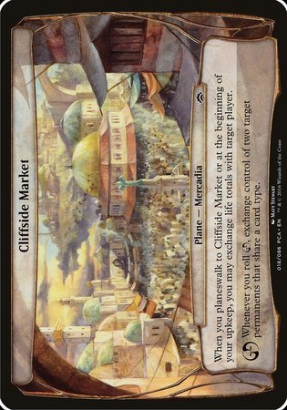 Cliffside Market (Planechase Anthology) [Planechase Anthology Planes] | Exor Games Bridgewater