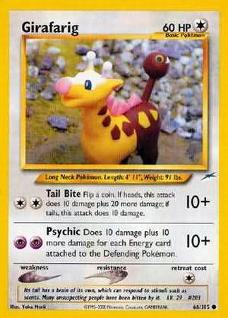 Girafarig (66/105) [Neo Destiny Unlimited] | Exor Games Bridgewater