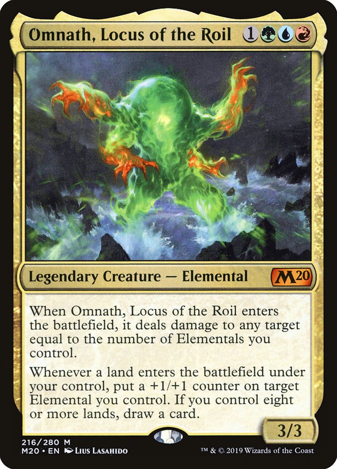 Omnath, Locus of the Roil [Core Set 2020] | Exor Games Bridgewater