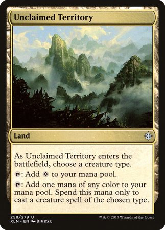 Unclaimed Territory [Ixalan] | Exor Games Bridgewater