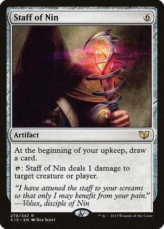 Staff of Nin [Commander 2015] | Exor Games Bridgewater