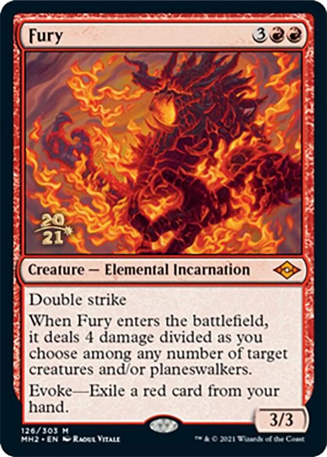 Fury [Modern Horizons 2 Prerelease Promos] | Exor Games Bridgewater