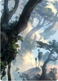 Forest 1 Art Card [Zendikar Rising Art Series] | Exor Games Bridgewater