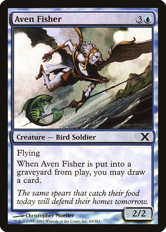 Aven Fisher (Premium Foil) [Tenth Edition] | Exor Games Bridgewater