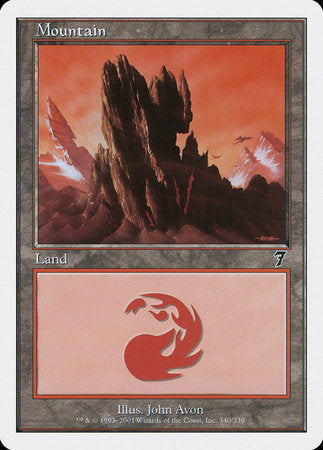Mountain (340) [Seventh Edition] | Exor Games Bridgewater