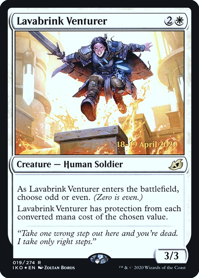 Lavabrink Venturer  [Ikoria: Lair of Behemoths Prerelease Promos] | Exor Games Bridgewater