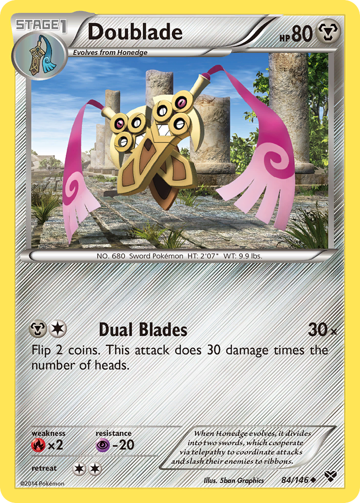 Doublade (84/146) [XY: Base Set] | Exor Games Bridgewater