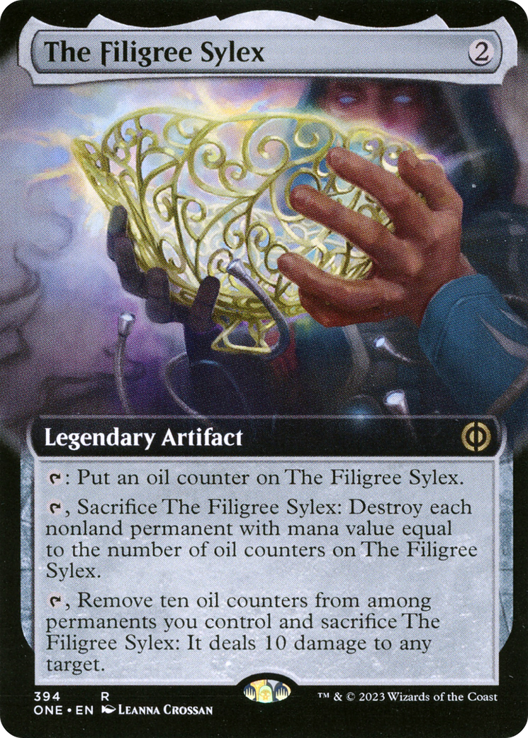 The Filigree Sylex (Extended Art) [Phyrexia: All Will Be One] | Exor Games Bridgewater