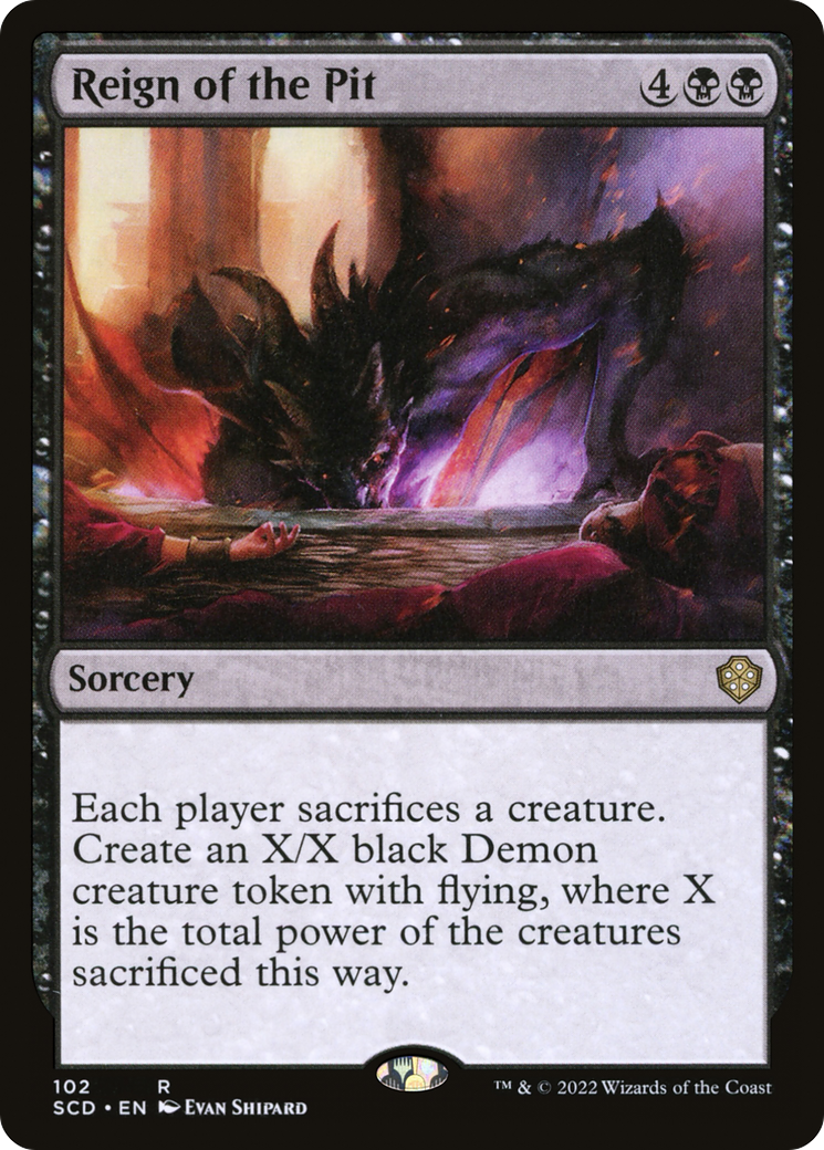 Reign of the Pit [Starter Commander Decks] | Exor Games Bridgewater
