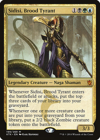 Sidisi, Brood Tyrant [Khans of Tarkir] | Exor Games Bridgewater