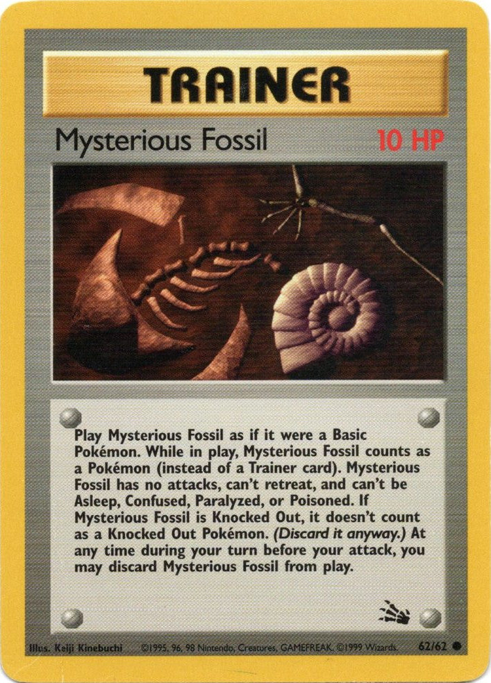 Mysterious Fossil (62/62) [Fossil Unlimited] | Exor Games Bridgewater