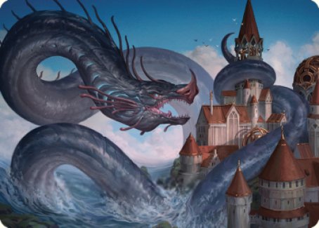 Tolarian Terror Art Card [Dominaria United Art Series] | Exor Games Bridgewater