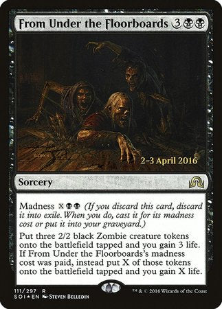 From Under the Floorboards [Shadows over Innistrad Promos] | Exor Games Bridgewater