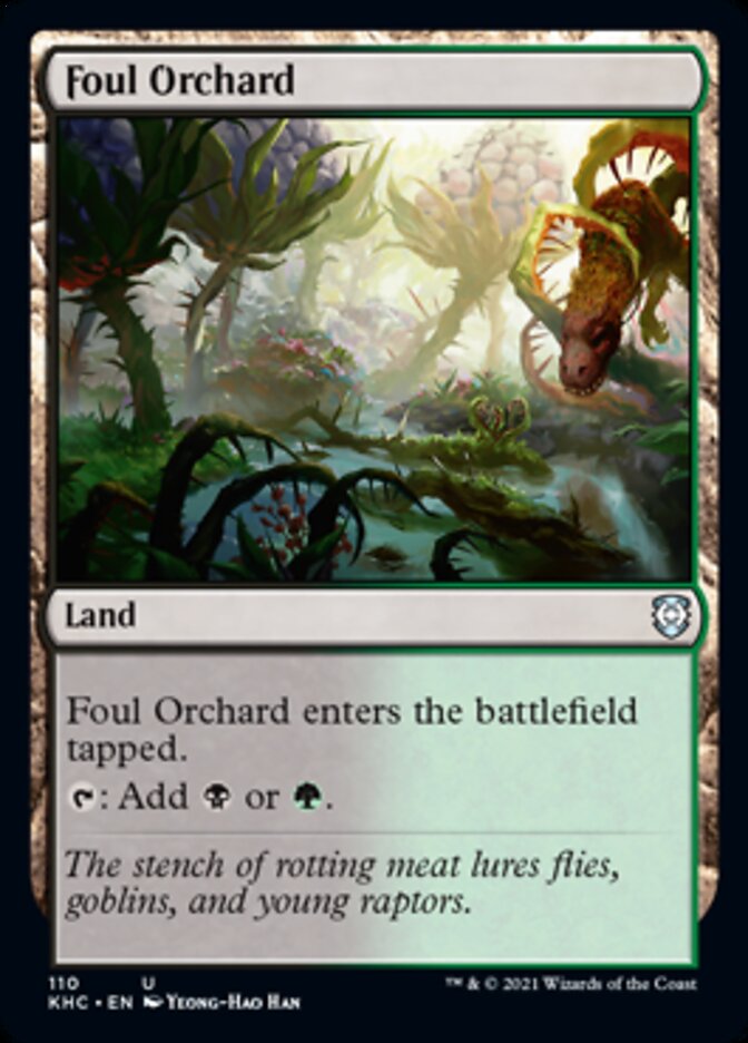 Foul Orchard [Kaldheim Commander] | Exor Games Bridgewater