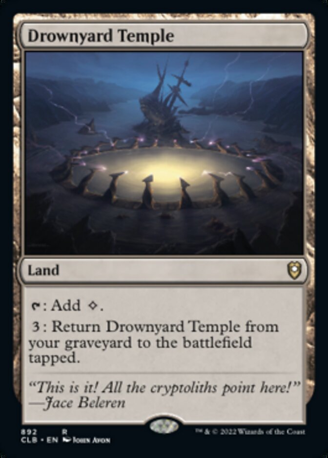 Drownyard Temple [Commander Legends: Battle for Baldur's Gate] | Exor Games Bridgewater