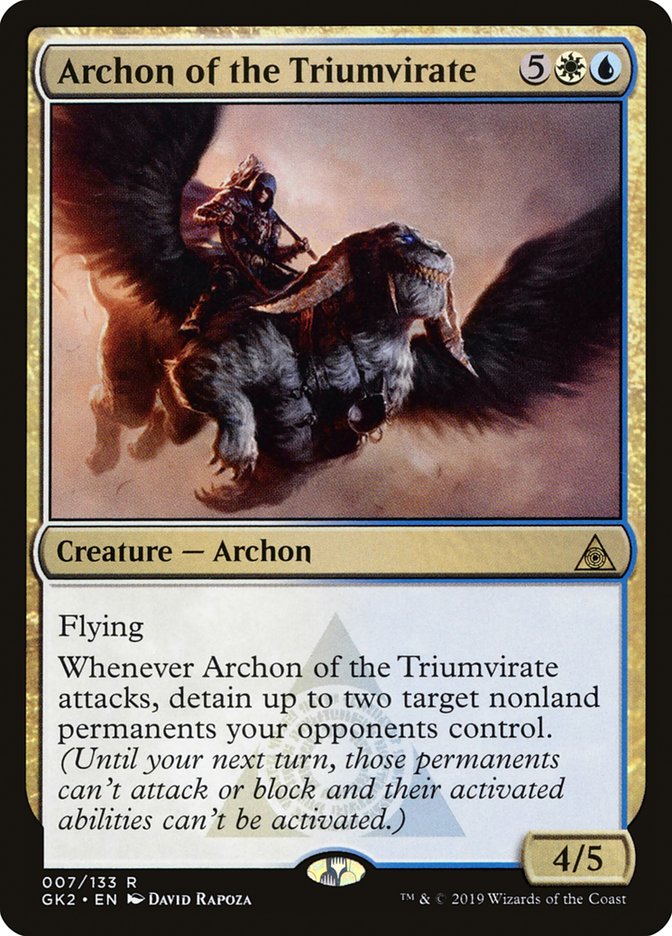 Archon of the Triumvirate [Ravnica Allegiance Guild Kit] | Exor Games Bridgewater