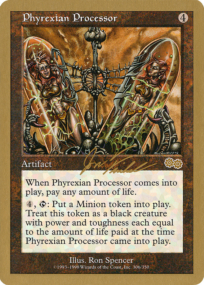 Phyrexian Processor (Jon Finkel) [World Championship Decks 2000] | Exor Games Bridgewater