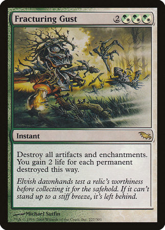Fracturing Gust [Shadowmoor] | Exor Games Bridgewater