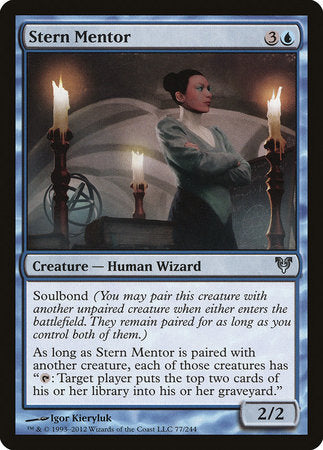Stern Mentor [Avacyn Restored] | Exor Games Bridgewater