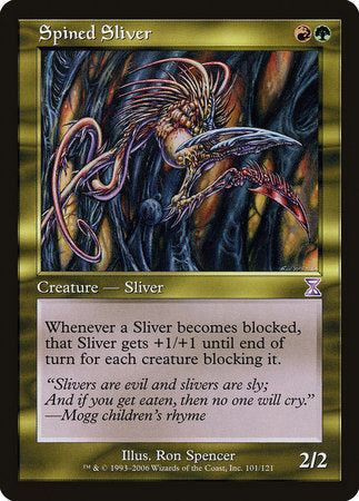 Spined Sliver [Time Spiral Timeshifted] | Exor Games Bridgewater