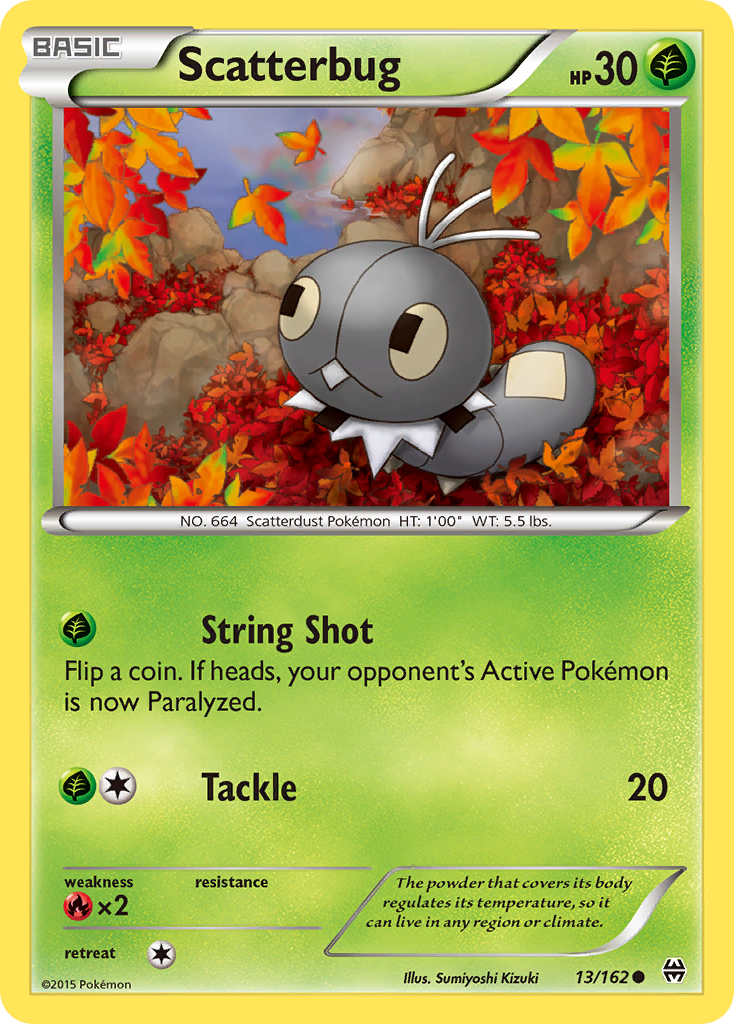 Scatterbug (13/162) [XY: BREAKthrough] | Exor Games Bridgewater