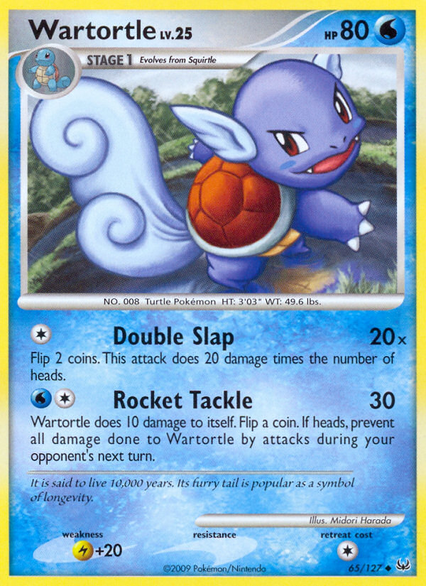 Wartortle (65/127) [Platinum: Base Set] | Exor Games Bridgewater