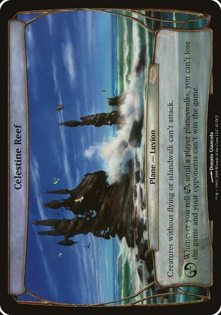 Celestine Reef (Prerelease Promo) [Promotional Planes] | Exor Games Bridgewater