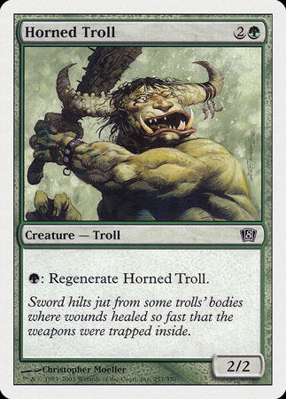 Horned Troll [Eighth Edition] | Exor Games Bridgewater